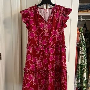 Victoria Dunne Ruffle dress M